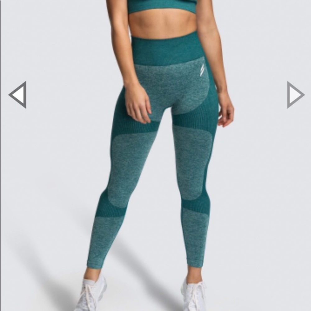 doyoueven seamless green leggings
